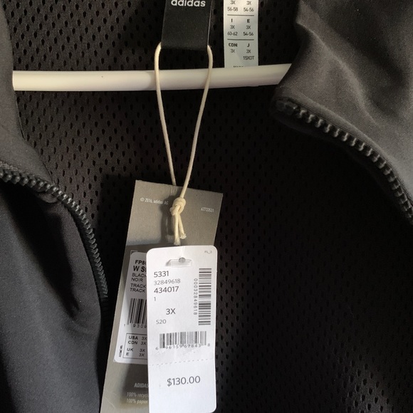 Adidas track jacket BNWT - Picture 2 of 4